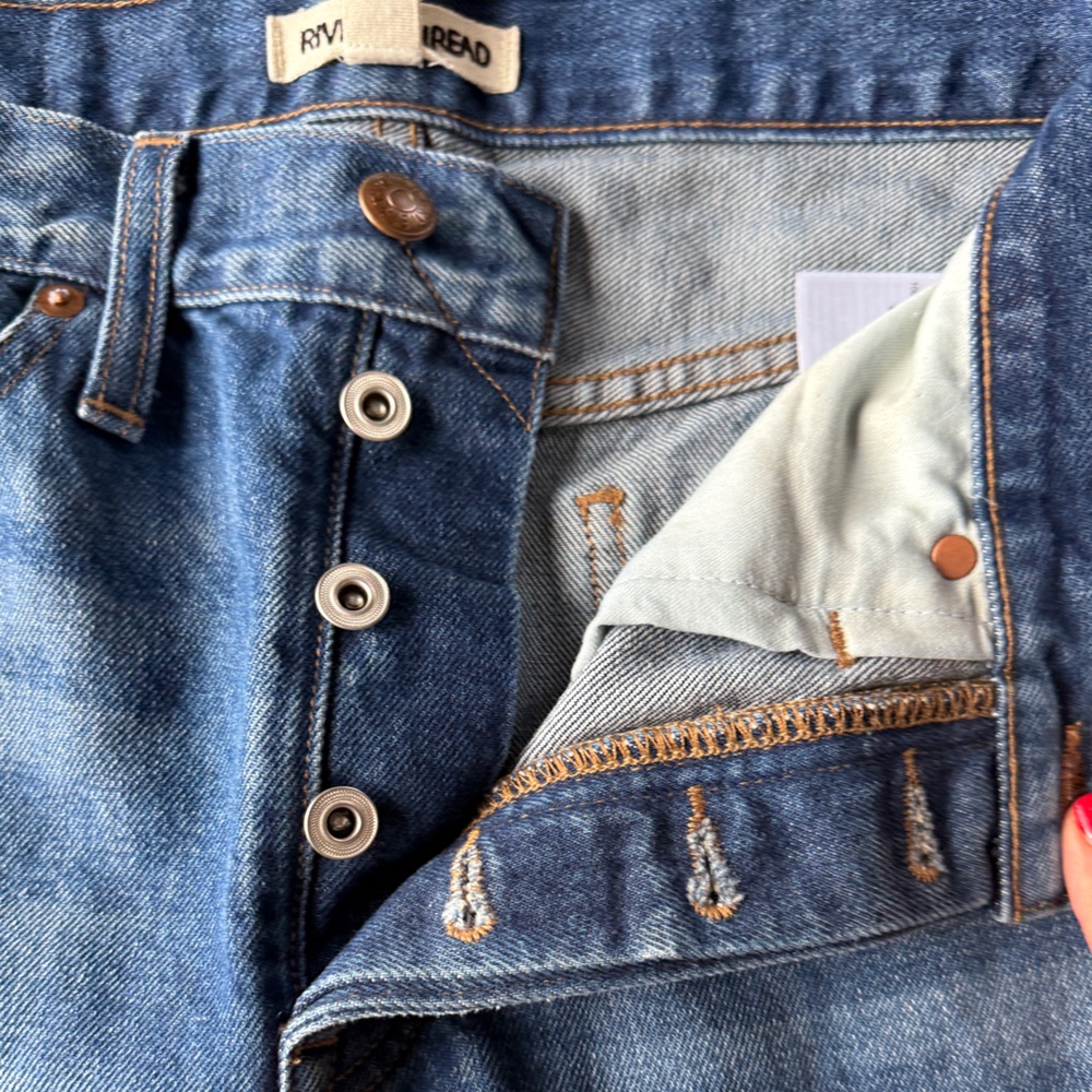 Rivet & Thread Madewell Small Batch Perfect Vintage Jeans Clarkdale Wash Size 26 - Picture 12 of 12